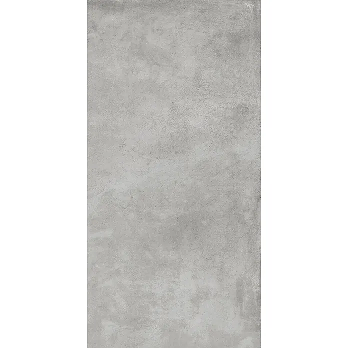 Feinsteinzeug in gewachster Rauch Betonoptik 60x120 - Italienische Fliesen -  - Hellgraue Betonoptik-Textur, ideal für moderne Boden- oder Wandfliesen.