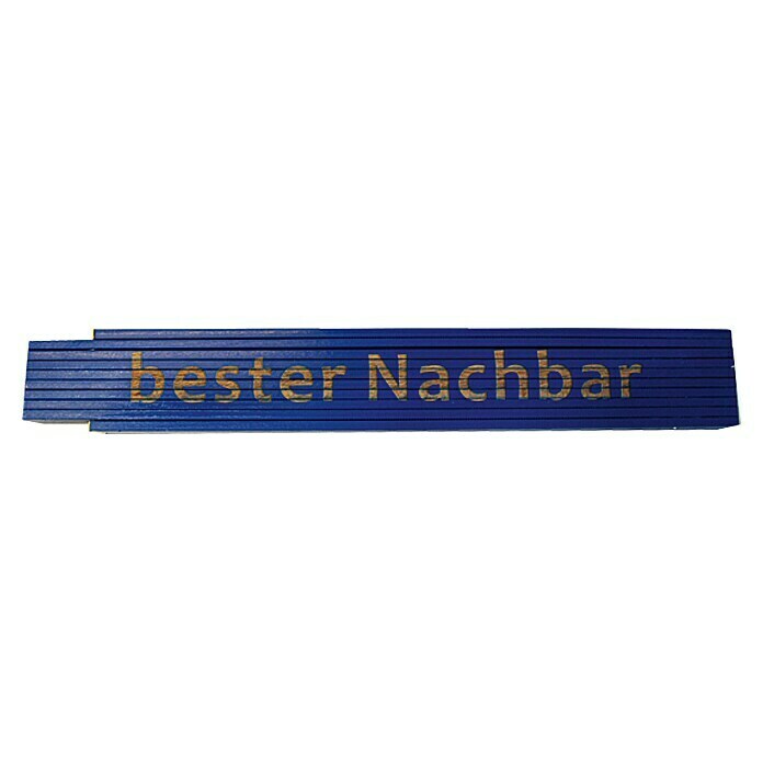 METERSTAB BLAU      BESTER NACHBAR