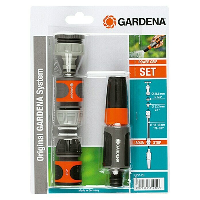 Gardena Reinigungsspritzen-Set GrundausstattungKunststoff Front View