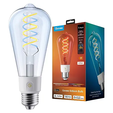 Govee Smart-LED-Lampe Edison Bulb