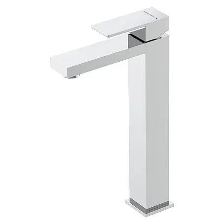 Bad Land Waschtischarmatur TORIN, hoch für Aufsatzbecken, Chrom