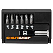 Craftomat Bit-Set (7-tlg., Innen-TORX®-Schrauben)
