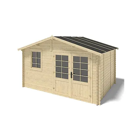 Gartenhaus, Gerätehaus 12m2 - 4x3m - 28mm