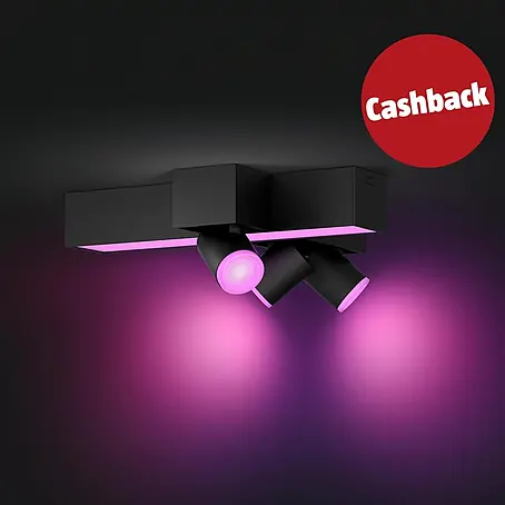 Philips Hue LED-Deckenstrahler White & Color Ambiance Centris Cross