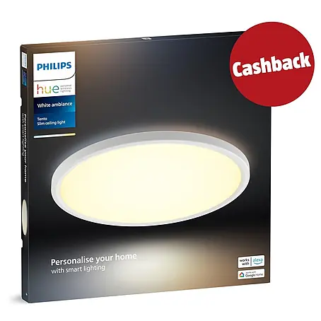 Philips Hue LED-Panel rund White Ambiance Tento M