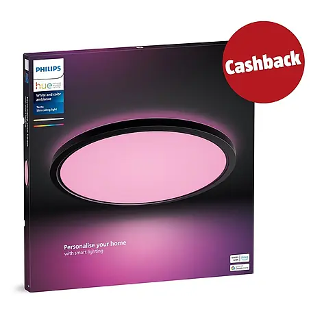 Philips Hue LED-Panel rund White & Color Ambiance Tento XL