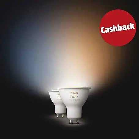 Philips Hue Smart-LED-Lampe White Ambiance