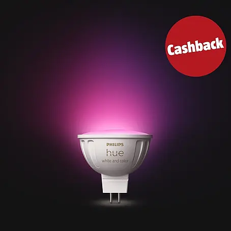 Philips Hue Smart-LED-Lampen-Set White & Color Ambiance MR16
