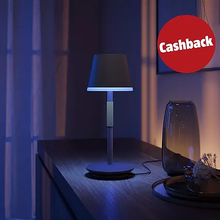 Philips Hue Akku-Tischleuchte Go Portable