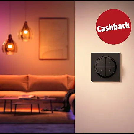 Philips Hue Lichtsteuerung Tap Dialswitch