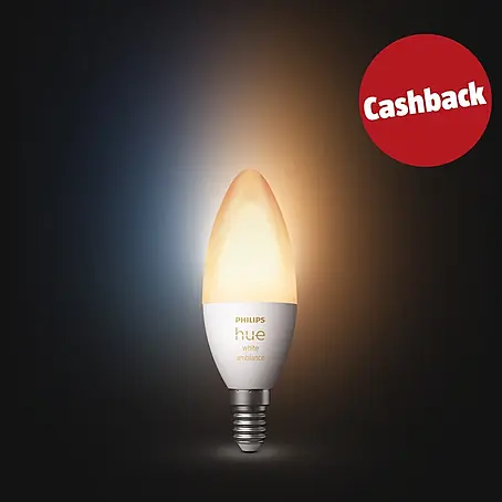 Philips Hue Smart-LED-Lampe White Ambiance