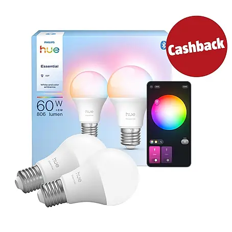 Philips Hue Smart-LED-Lampe Set Essential