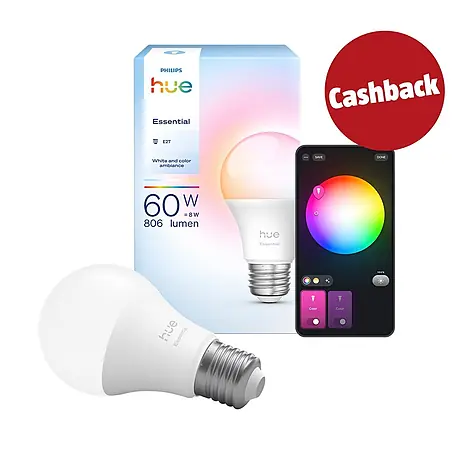 Philips Hue Smart-LED-Lampe Set Essential