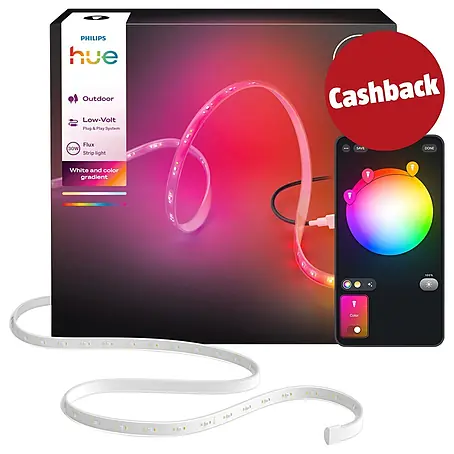 Philips Hue LED-Stripes Outdoor White and Colours Gradient Flux