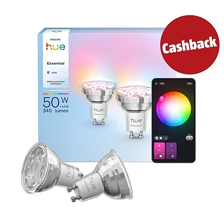 Philips Hue Smart-LED-Lampe Set Essential