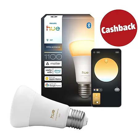 Philips Hue Smart-LED-Lampe White Ambiance 1100 matter