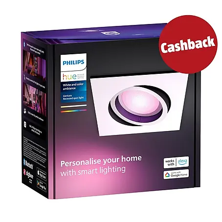 Philips Hue LED-Einbauleuchte White and Color Ambience Centura
