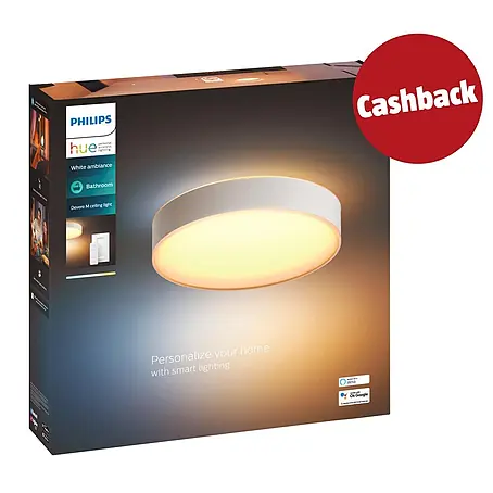 Philips Hue LED-Deckenleuchte rund Devere