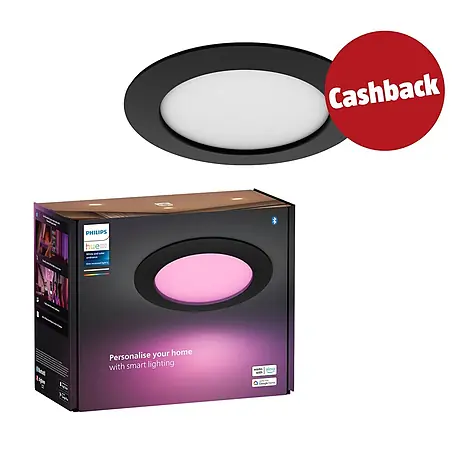 Philips Hue LED-Einbauspot White & Color Ambience Slim Recessed L