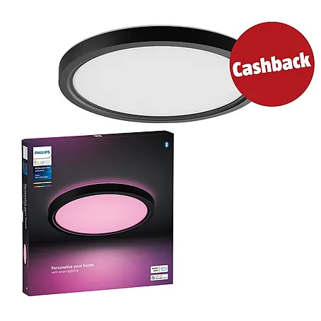 Philips Hue LED-Panel rund White & Color Ambiance Tento S