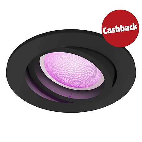 Philips Hue LED-Einbauleuchte Centura White & Color Ambiance