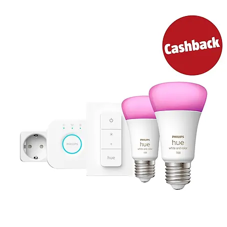 Philips Hue Smart-LED-Lampen-Set White & Color Ambiance