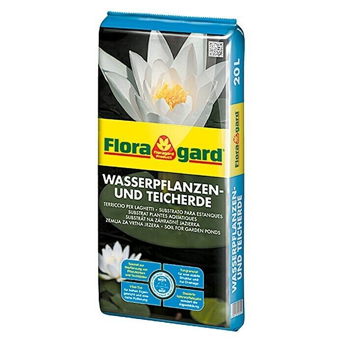 Floragard Wasserpflanzen- & Teicherde20 l Front View