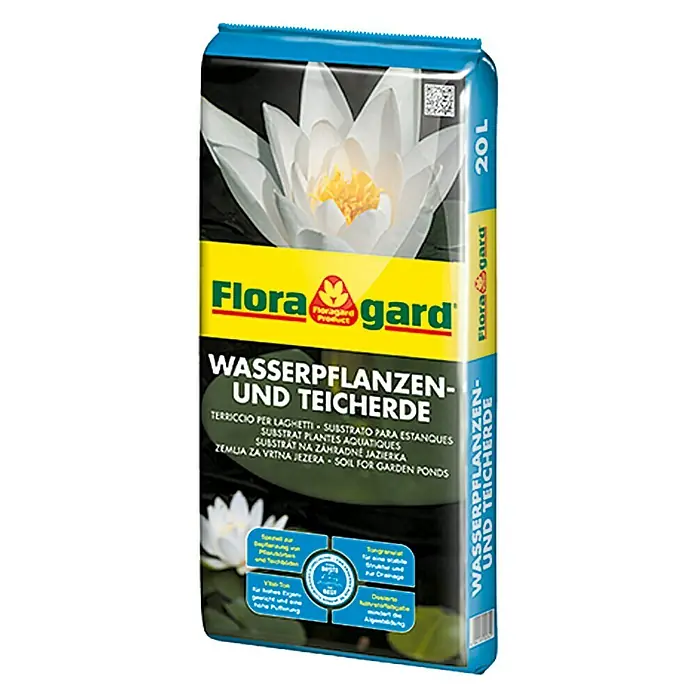 Floragard Wasserpflanzen- & Teicherde20 l