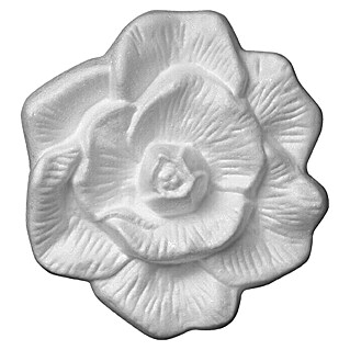 Decosa 3D-Wandtattoo (Rose, 13,5 x 13,5 cm, Expandiertes Polystyrol (EPS), 2 Stk.)