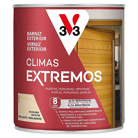 V33  Barniz para madera exterior Climas Extremos