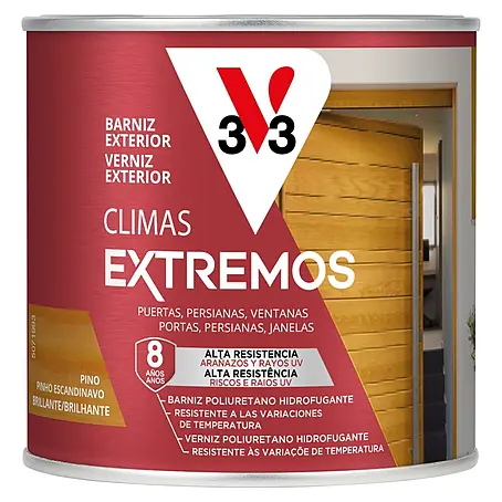 V33  Barniz para madera exterior Climas Extremos