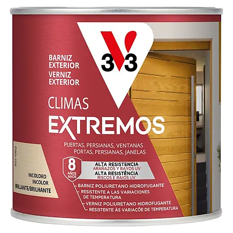 V33  Barniz para madera exterior Climas Extremos
