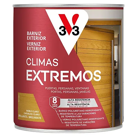 V33  Barniz para madera exterior Climas Extremos