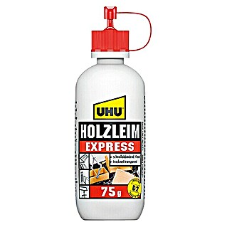UHU Holzleim Express (75 g, Lösemittelfrei, Weißleim)