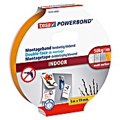 Tesa Powerbond Montagetape Indoor (5 m x 19 mm)