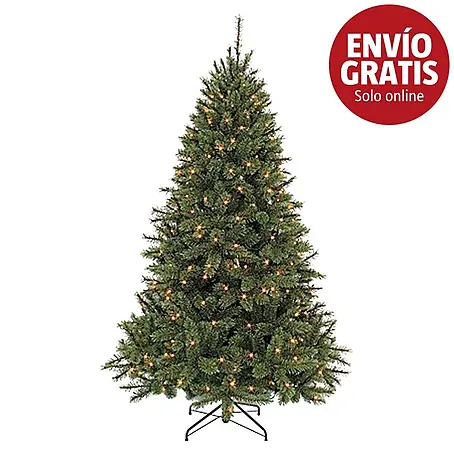 Árbol de Navidad artificial Bristlecone LED