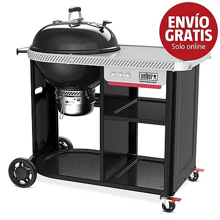 Weber Barbacoa redonda con tapa Premium
