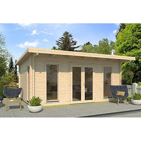 Fjordholz Gartenlounge Modell Nils 70, 20.70  m², Grau Imprägnierung