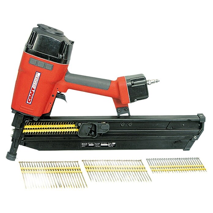 Craftomat Pneumatische tacker (Bedrijfsdruk: 6 – 8 bar, Geschikt voor: Nagels van 50 - 90 mm)
