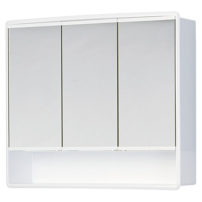 Jokey Spiegelkast Lymo (14,5 x 58 x 49,5 cm, Kunststof, Wit)