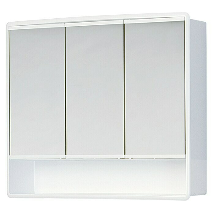 Jokey Spiegelschrank Lymo (14,5 x 58 x 49,5 cm, Kunststoff, Weiß)