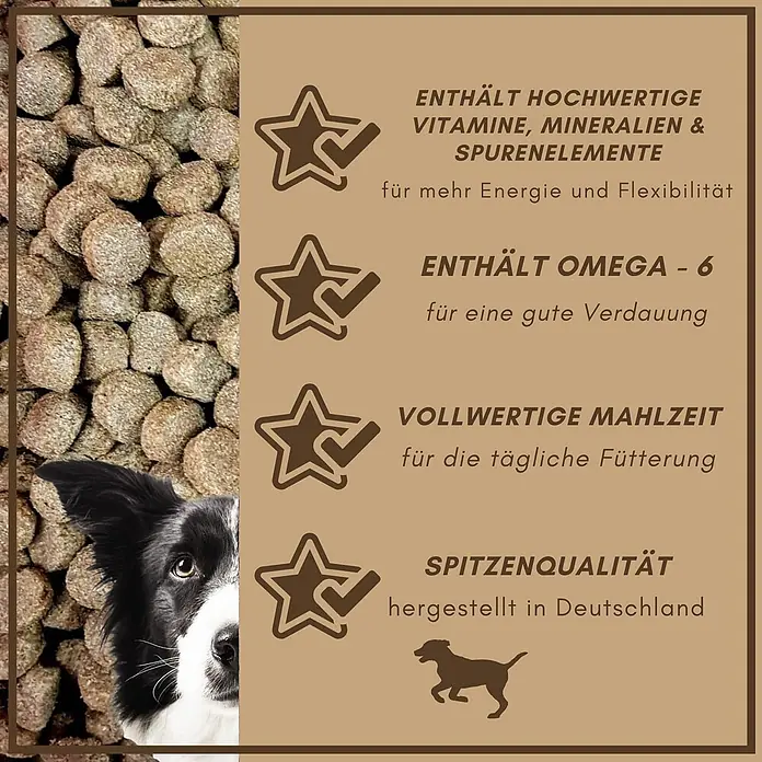 Supravit Hundefutter trocken 5kg | Huhn mit Mais gut verträglich für Hunde -  - Hundefutter-Trockenfutter für eine ausgewogene Ernährung mit Vitaminen, Mineralien und Omega-6.