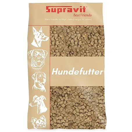 Supravit Hundefutter trocken 15kg für Hunde mit Lamm & Reis