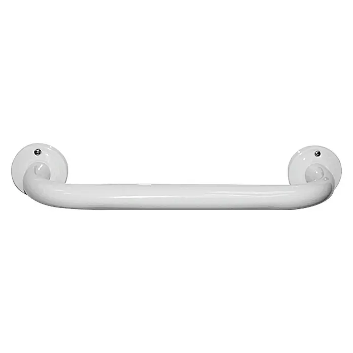 Venus Wannengriff - 10 x 30 x 6 cm, Stahl, Weiß - Weißer Haltegriff für mehr Sicherheit im Badezimmer, ideal für Senioren und Menschen mit eingeschränkter Mobilität.