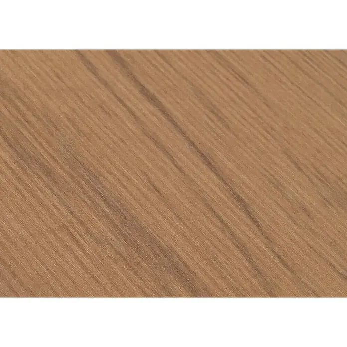 Alu Mülltonnen-Zaun 130x100x6cm Hellbraun Holzoptik erweiterbar -  - Nahaufnahme einer hellbraunen Holzmaserung mit diagonalen Linien.