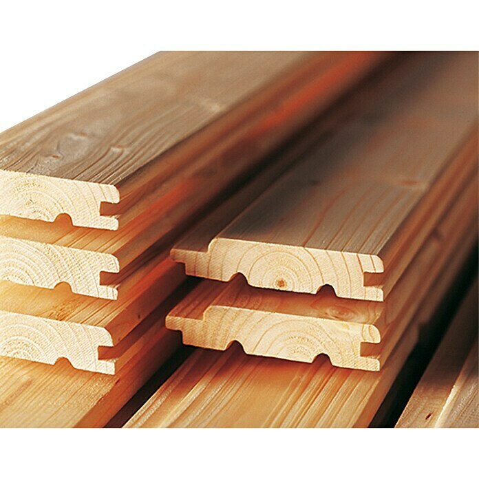 Profilholz (Fichte/Tanne, 400 x 14,6 x 1,9 cm)
