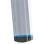 Krause Aluminijske ljestve (6 stepenica, Radna visina: 3,4 m, Aluminij)