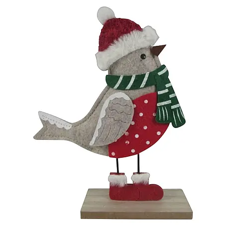 Dekofigur Weihnachtsvogel