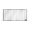 ACO Therm Lichtschachtrost (80 x 40 cm, Stahl verzinkt, Streckmetall)
