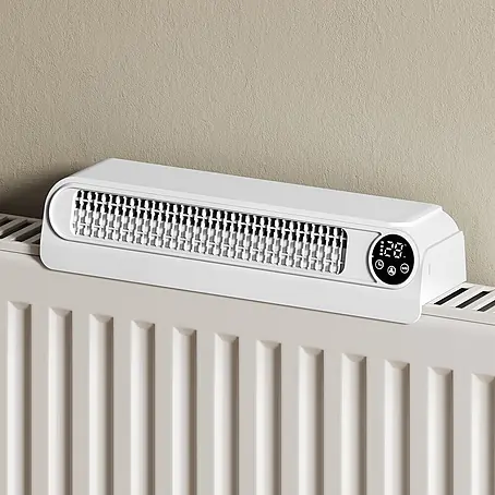 EMKE Heizkörperventilator RCF mit Akku, 4 Stufen, Automatikmodus und Timer